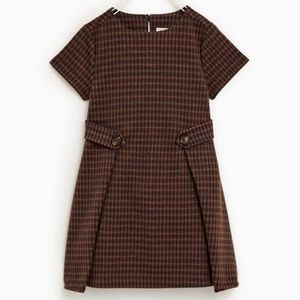 Zara Dresses Kids Girl Size 11/12 Checkered